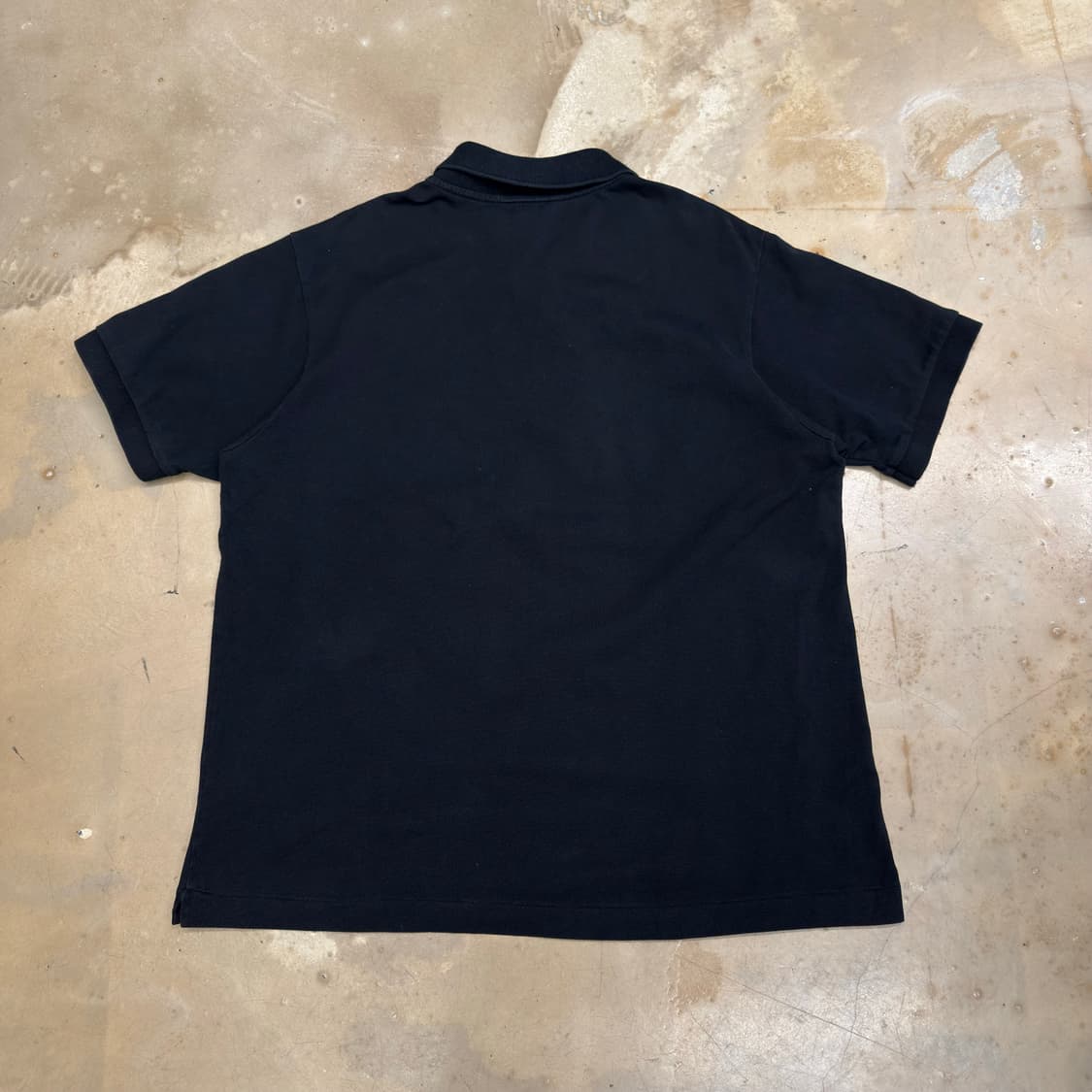 XL 라코스테 블랙 카라 반팔 티셔츠 상품이미지3