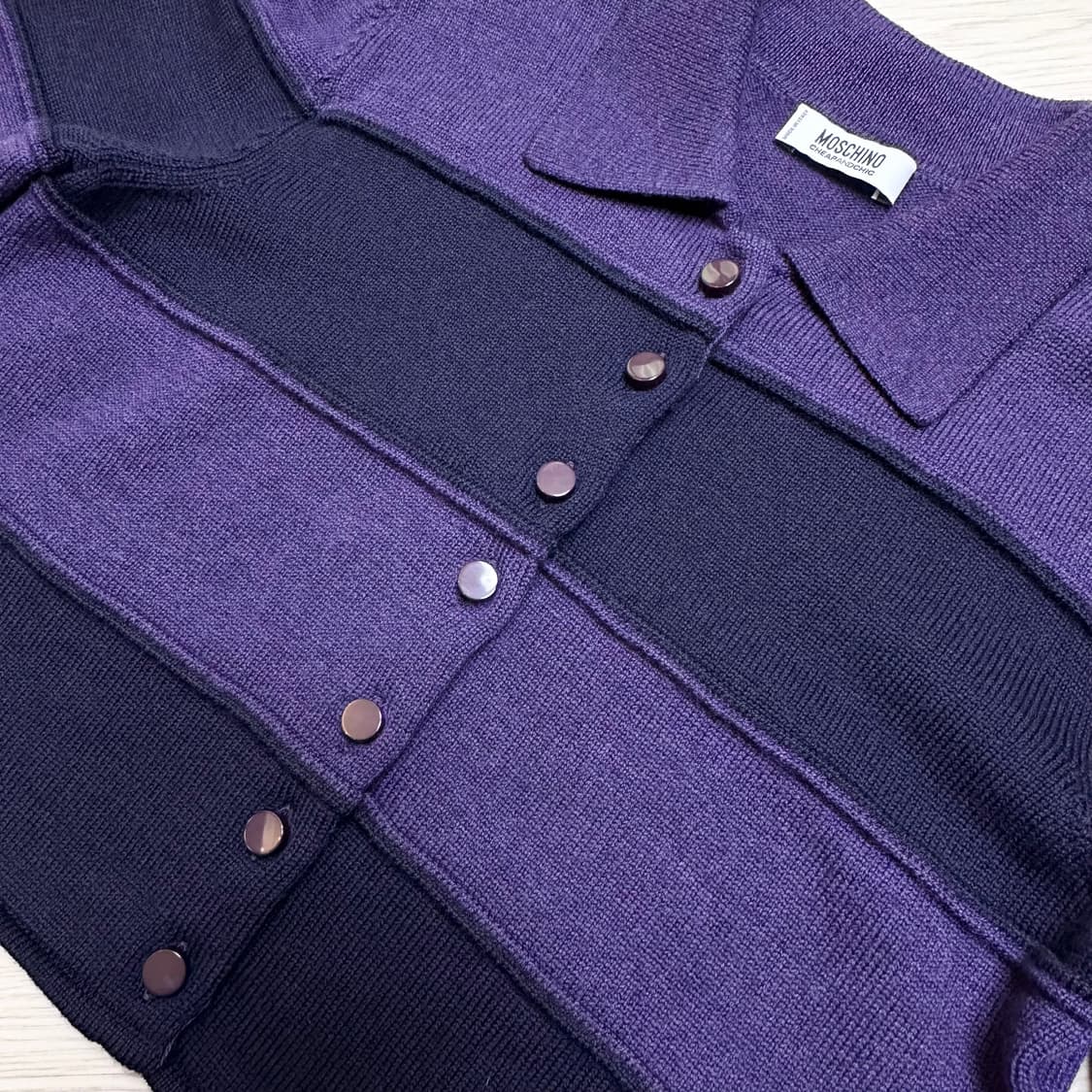 모스키노 칩앤시크 크롭 가디건 상품이미지5