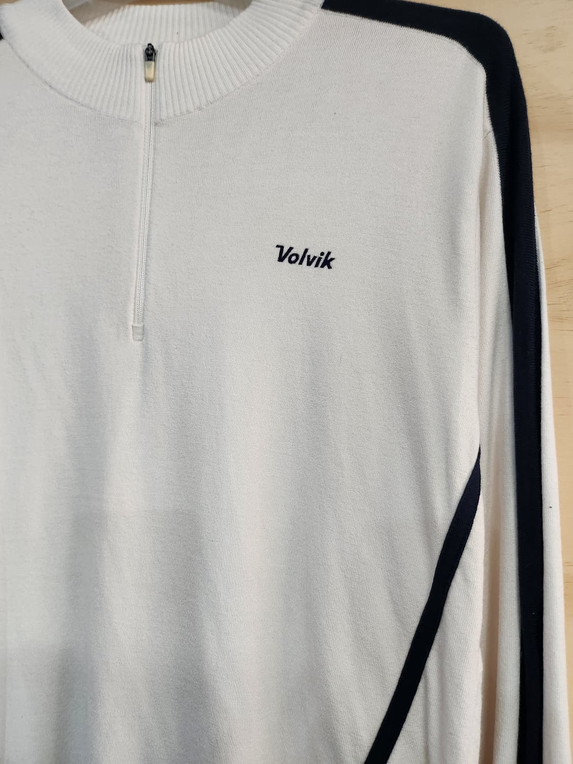 1087) 볼빅 volvik 하프집업 간절기 니트 상품이미지3