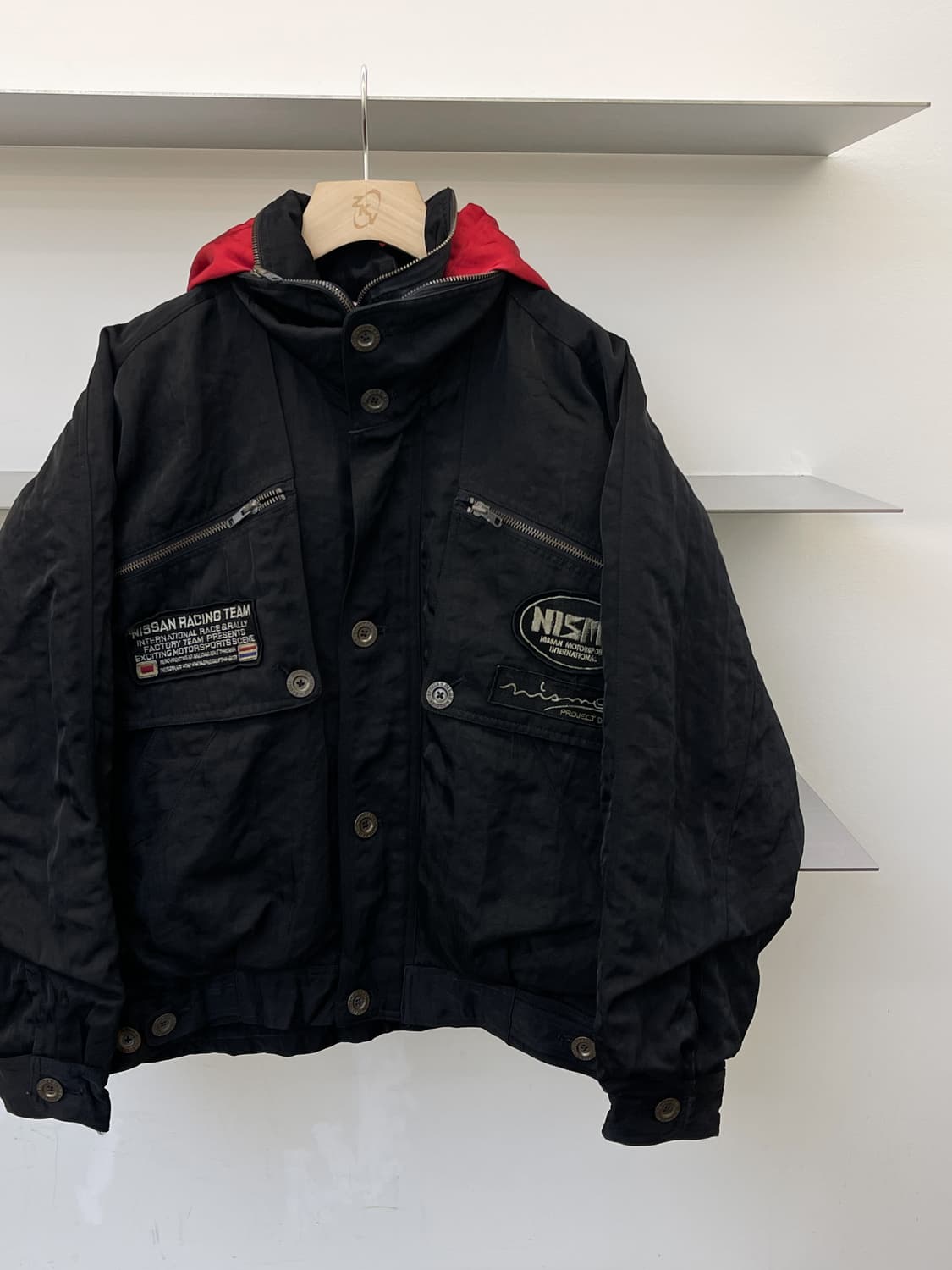 니스모 90s 레이싱 나일론 봄버 자켓 상품이미지3
