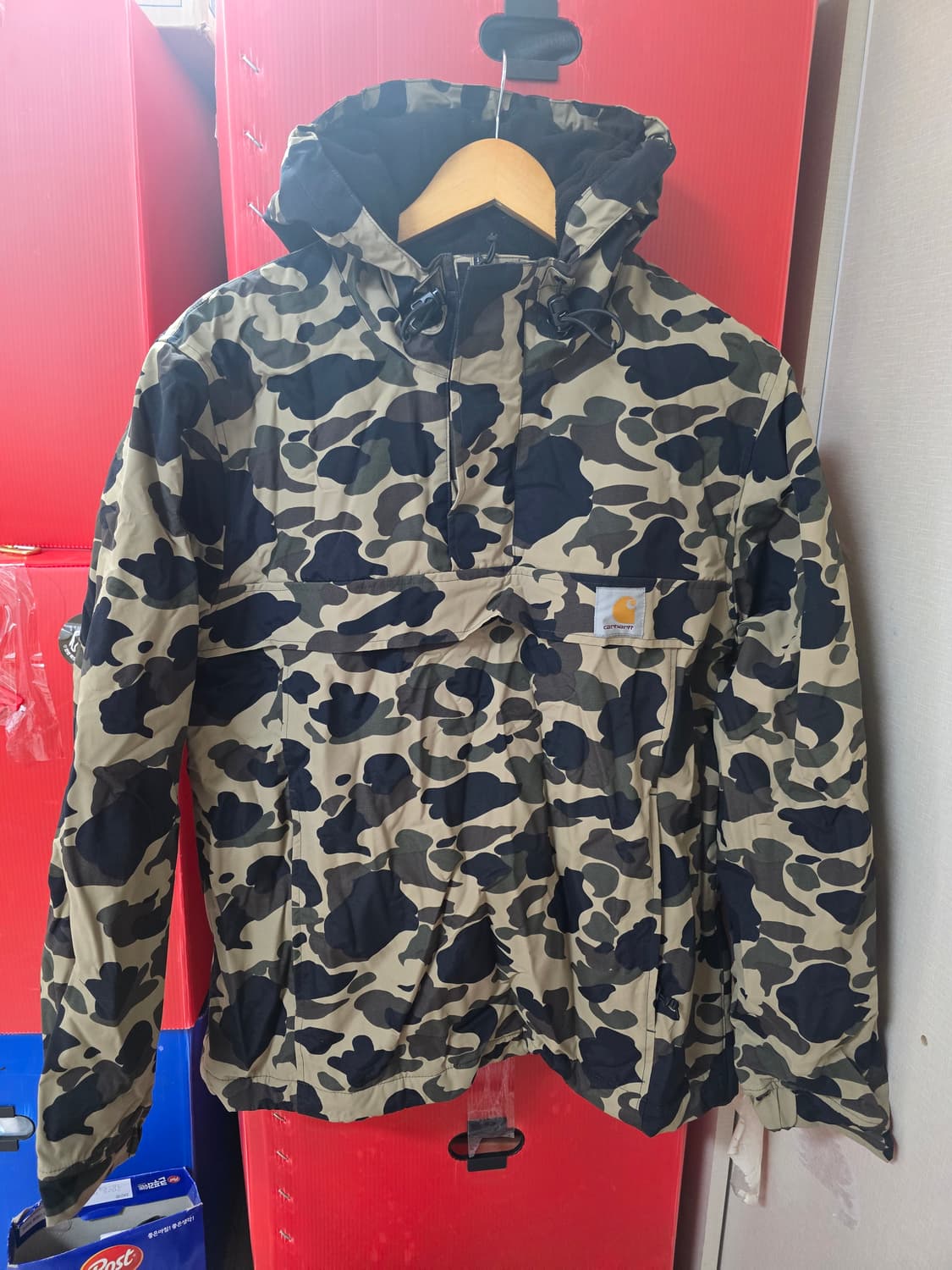 칼하트밀리터리 아노락점퍼 상품이미지1