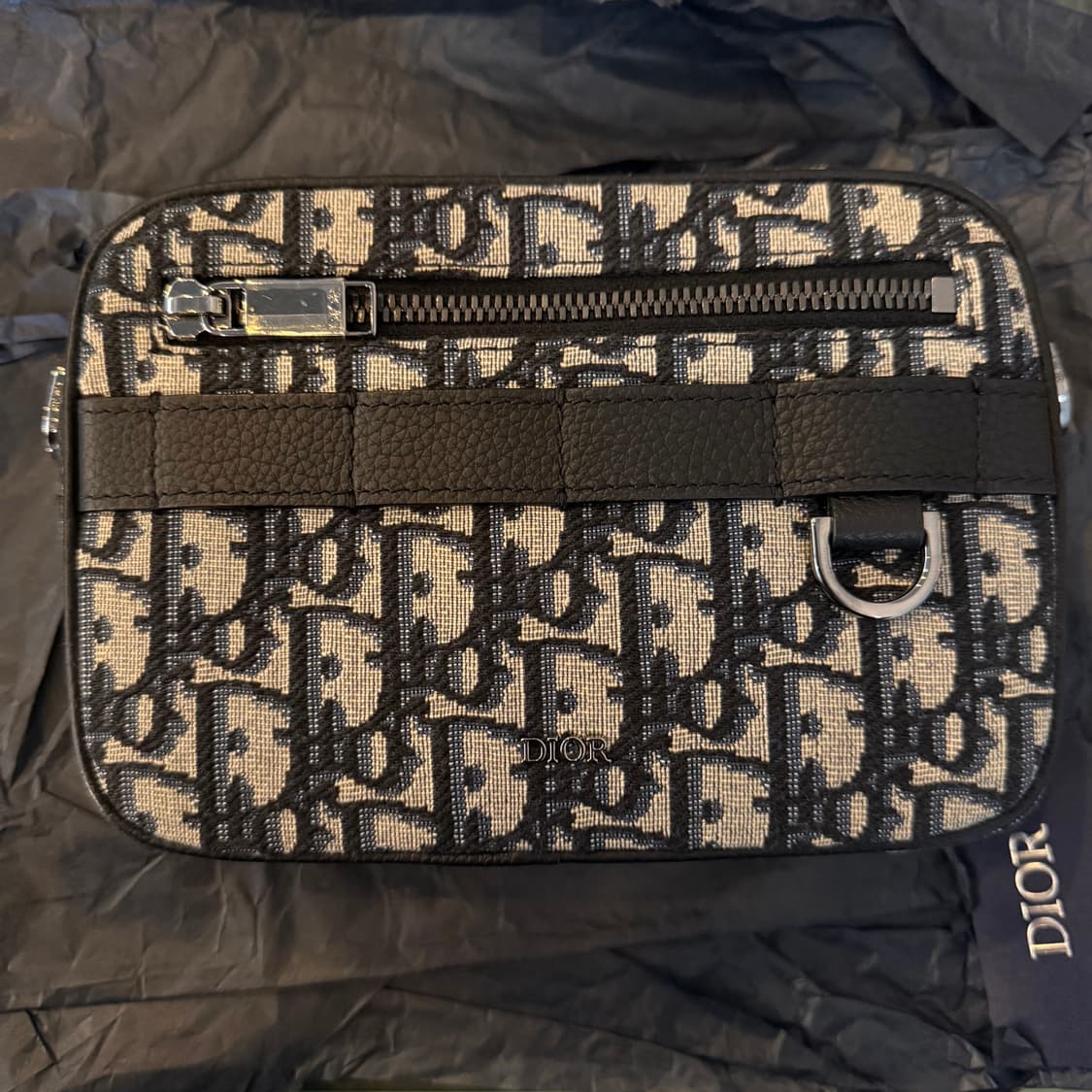 25FW 디올 오블리크 사파리 메신저백 미니 상품이미지3