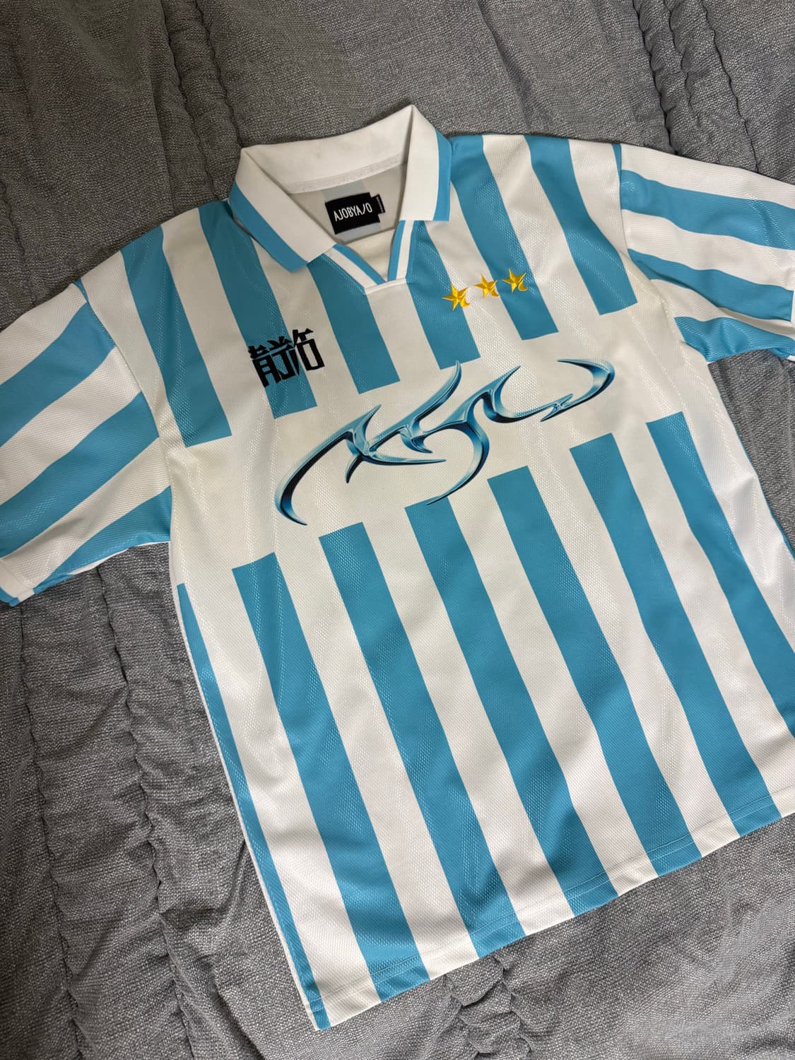 [XL] ajobyajo soccer top sky blue 상품이미지2