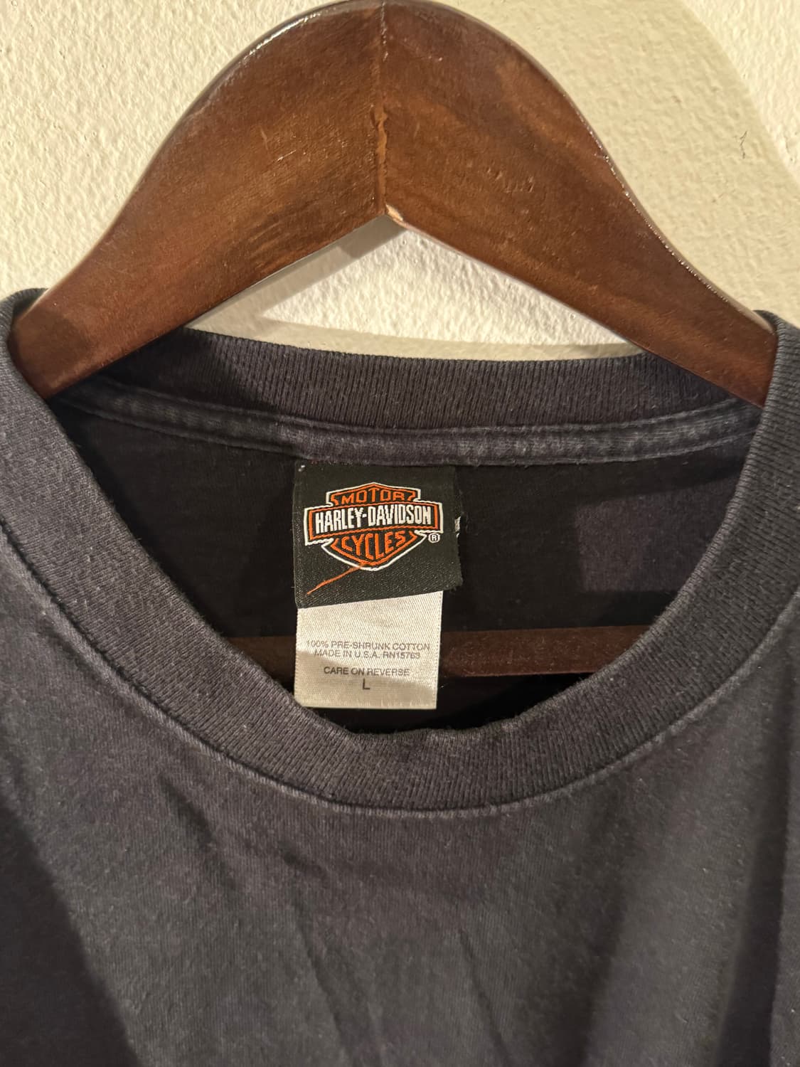 90년대 할리데이비슨 불꽃 롱슬리브 상품이미지3