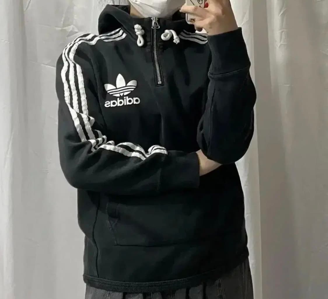 아디다스 후드 반집업 여성용 상품이미지1