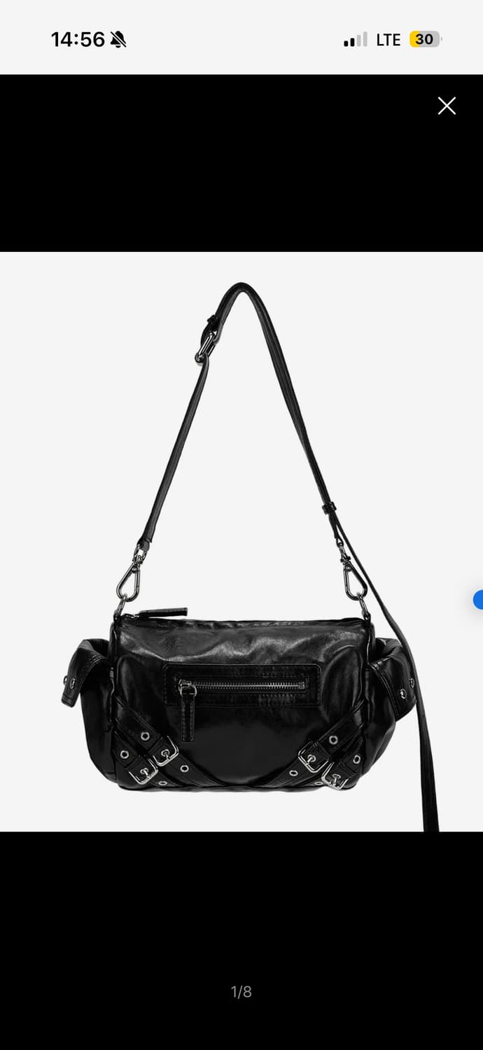 다이닛 STUD POCKET BAG IN BLACK 스터드 가방 다이닛  상품이미지1