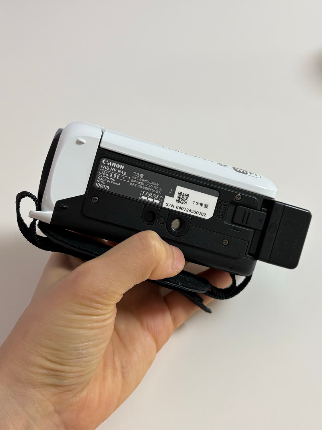 [민트급] 캐논 iVIS HF R42(VIXIA 400) 화이트 상품이미지4