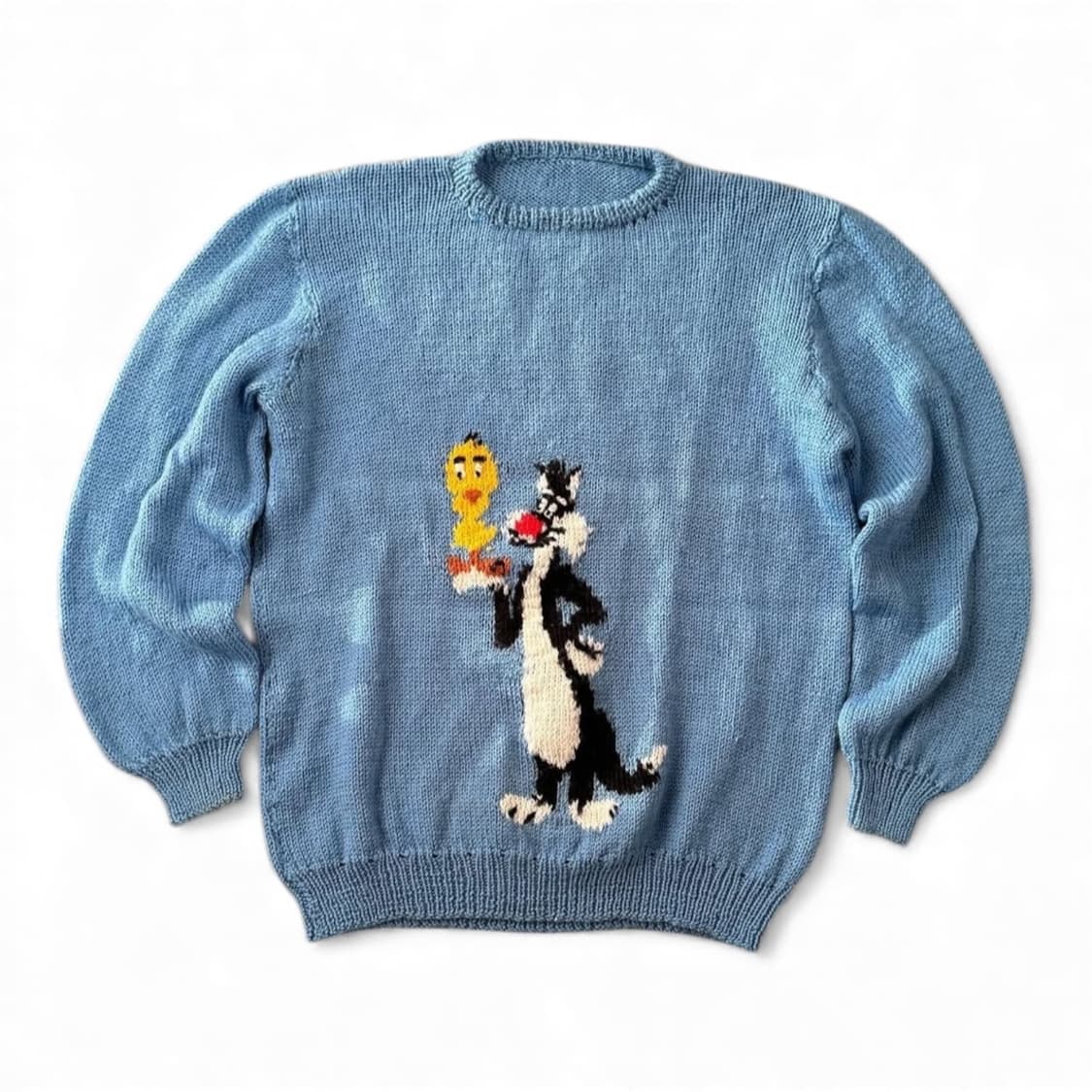 LOONEY TUNES Knit sky blue 상품이미지1