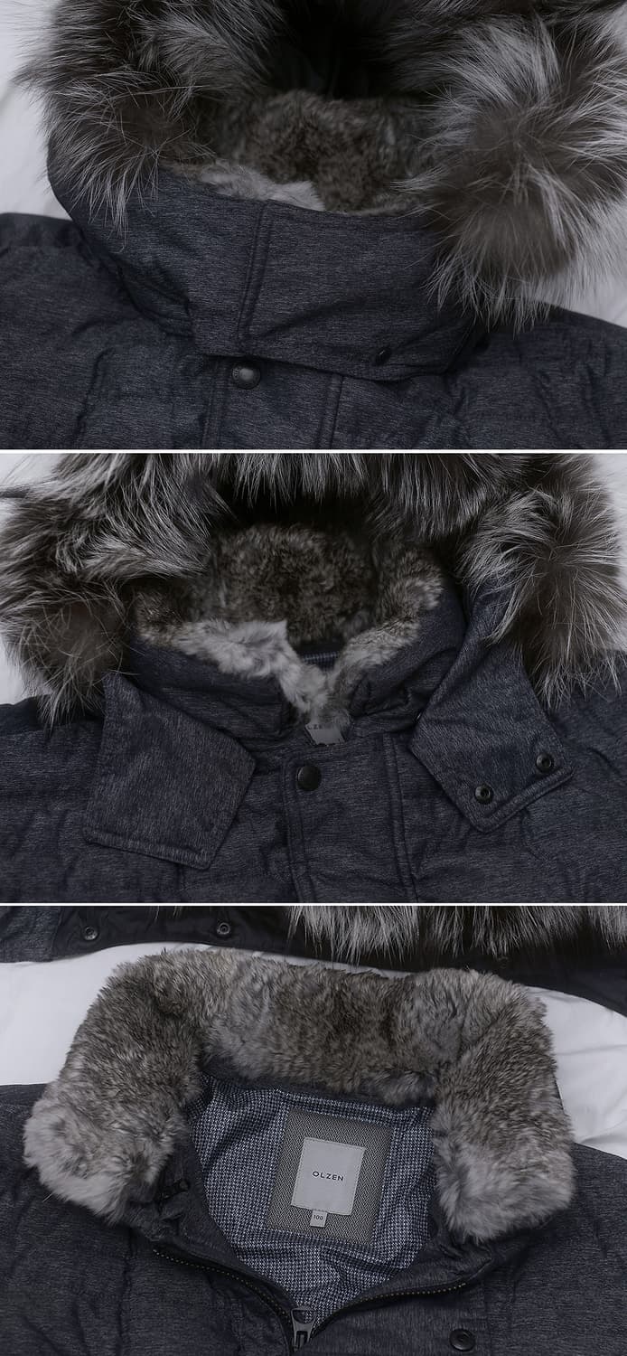 올젠 (Olzen) 테라노바 프리미엄 롱구스다운 패딩 (100-105) 상품이미지9