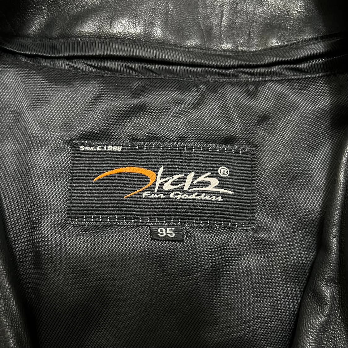 가디스 여성 양피 라이더 양가죽자켓 [블랙] M/95 상품이미지4