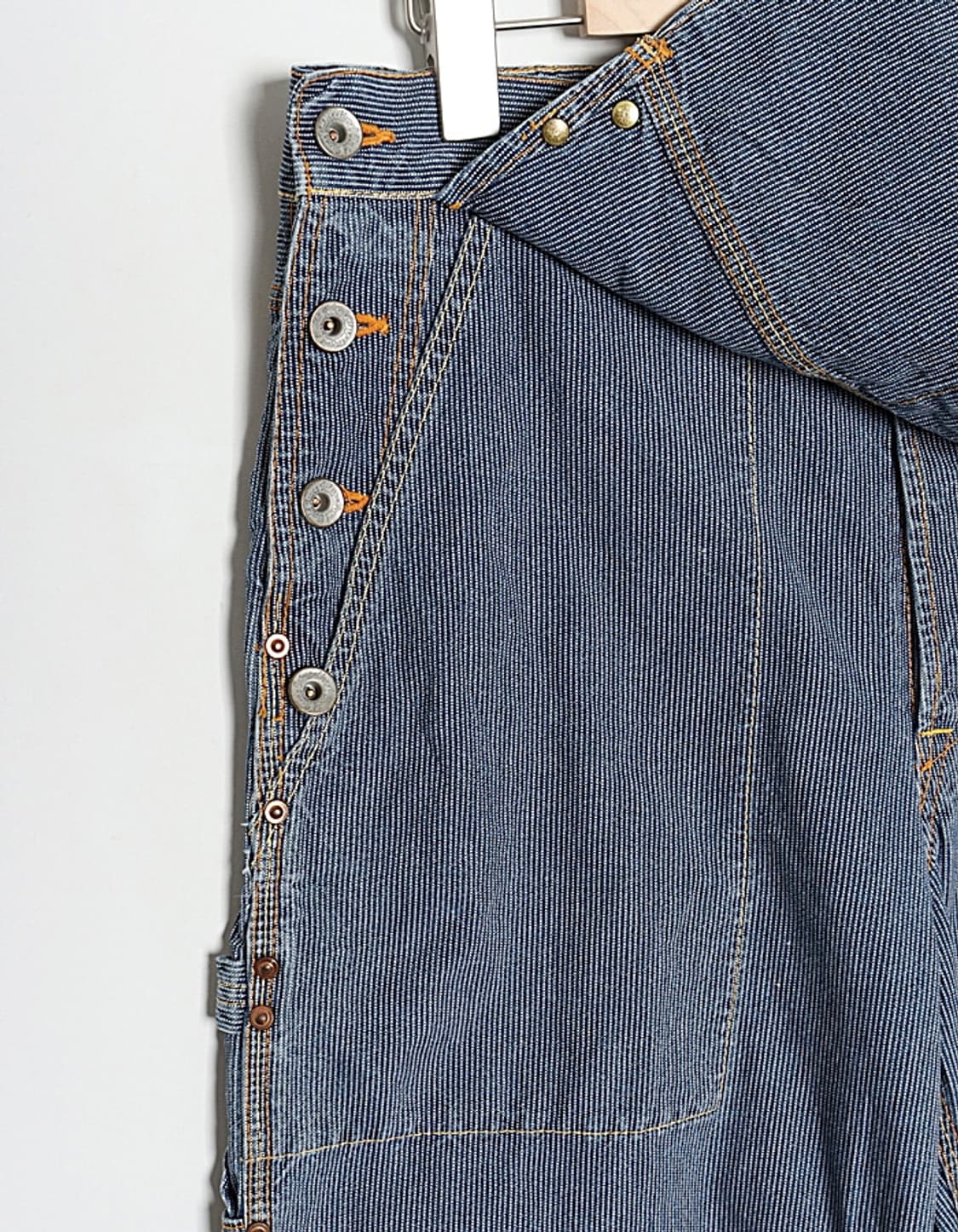 CRACK-JACK Apron Denim Work Pant (31) 상품이미지3