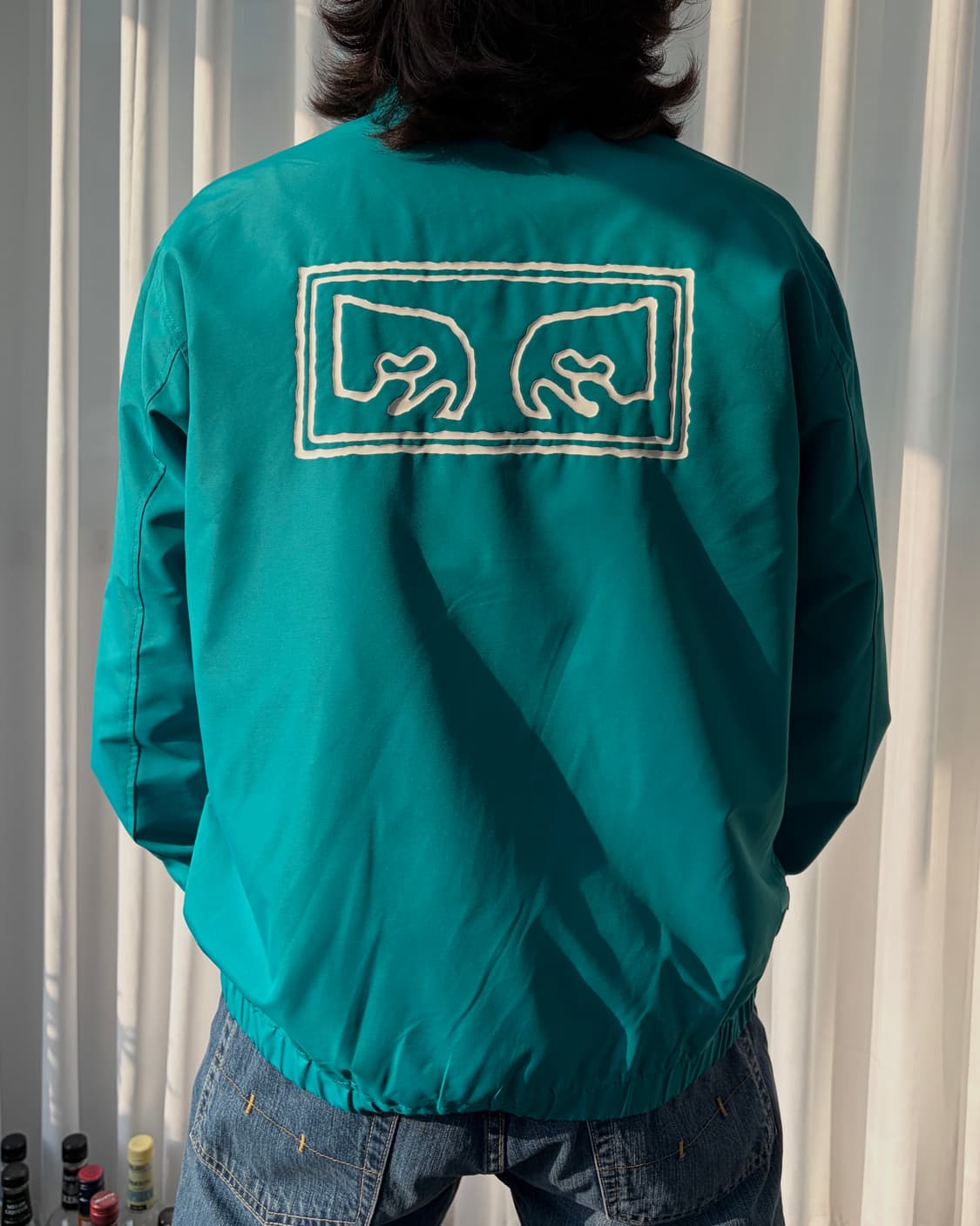 [M]오베이 OBEY 시그니처 바람막이 상품이미지1