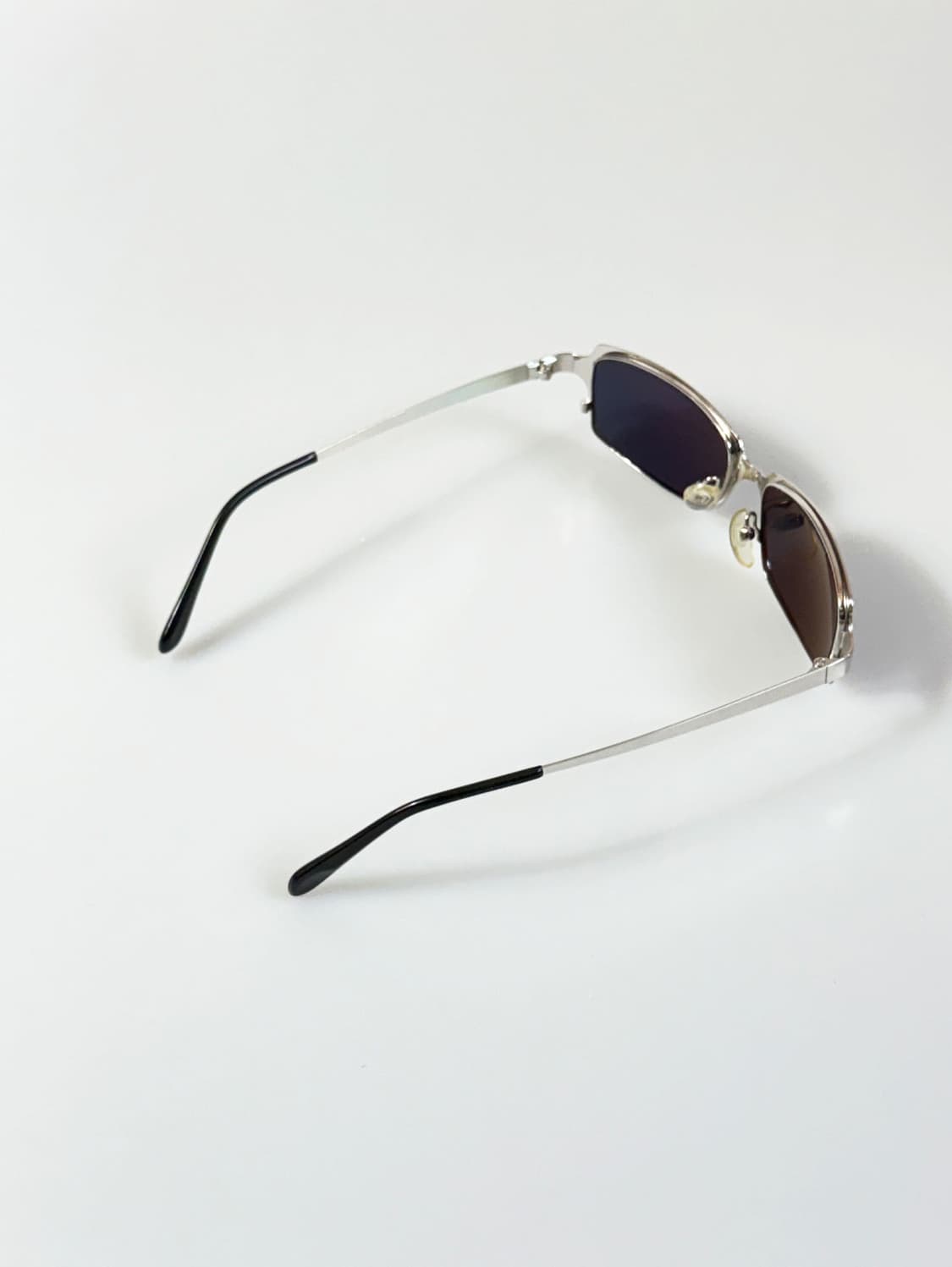 VALENTINO SONIA JAPAN 실버 메탈릭 빈티지 선글라스 상품이미지5
