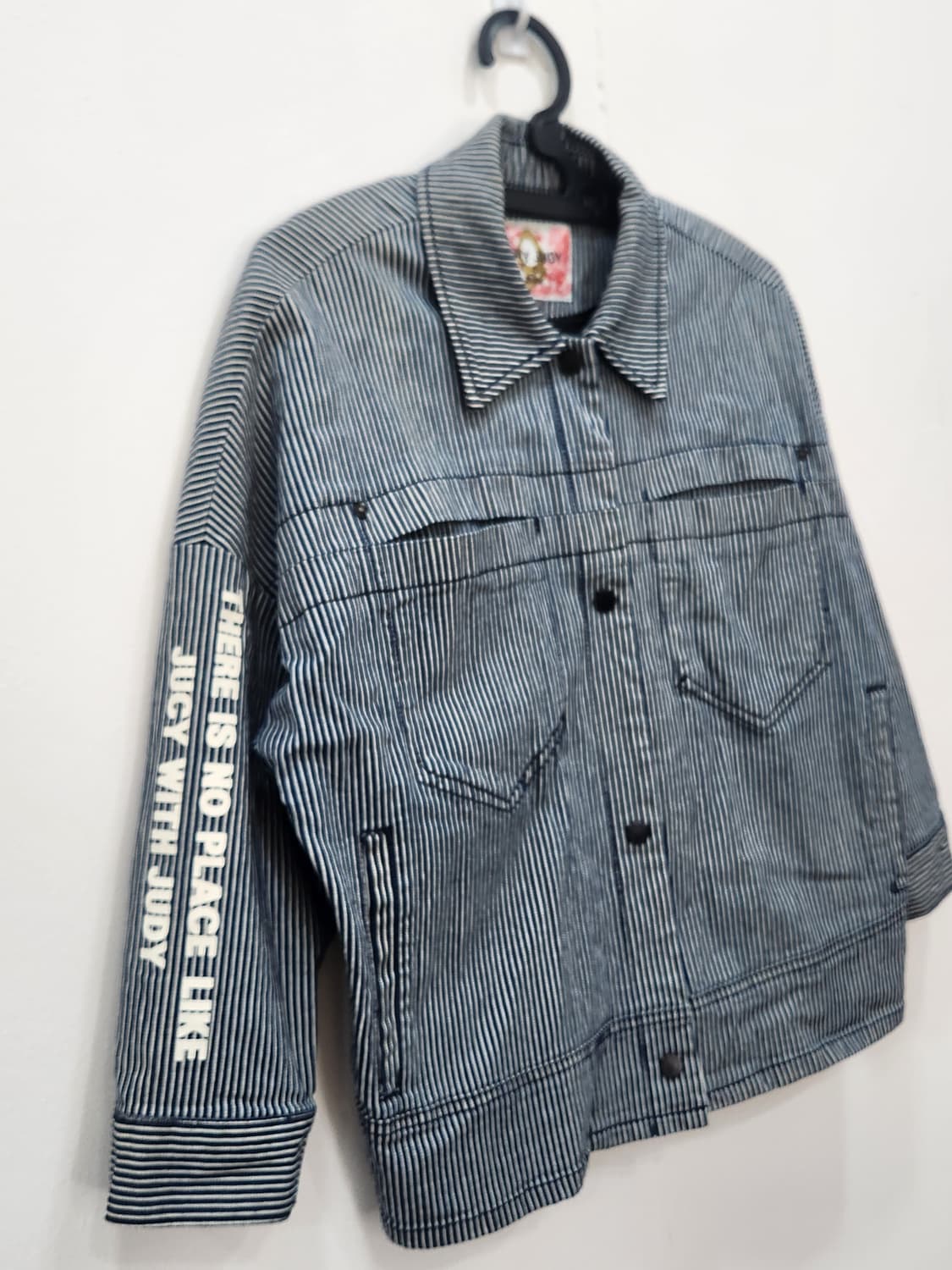 [85] 쥬시쥬디 스트라이프 네이비 코튼 점퍼 85사이즈 상품이미지4