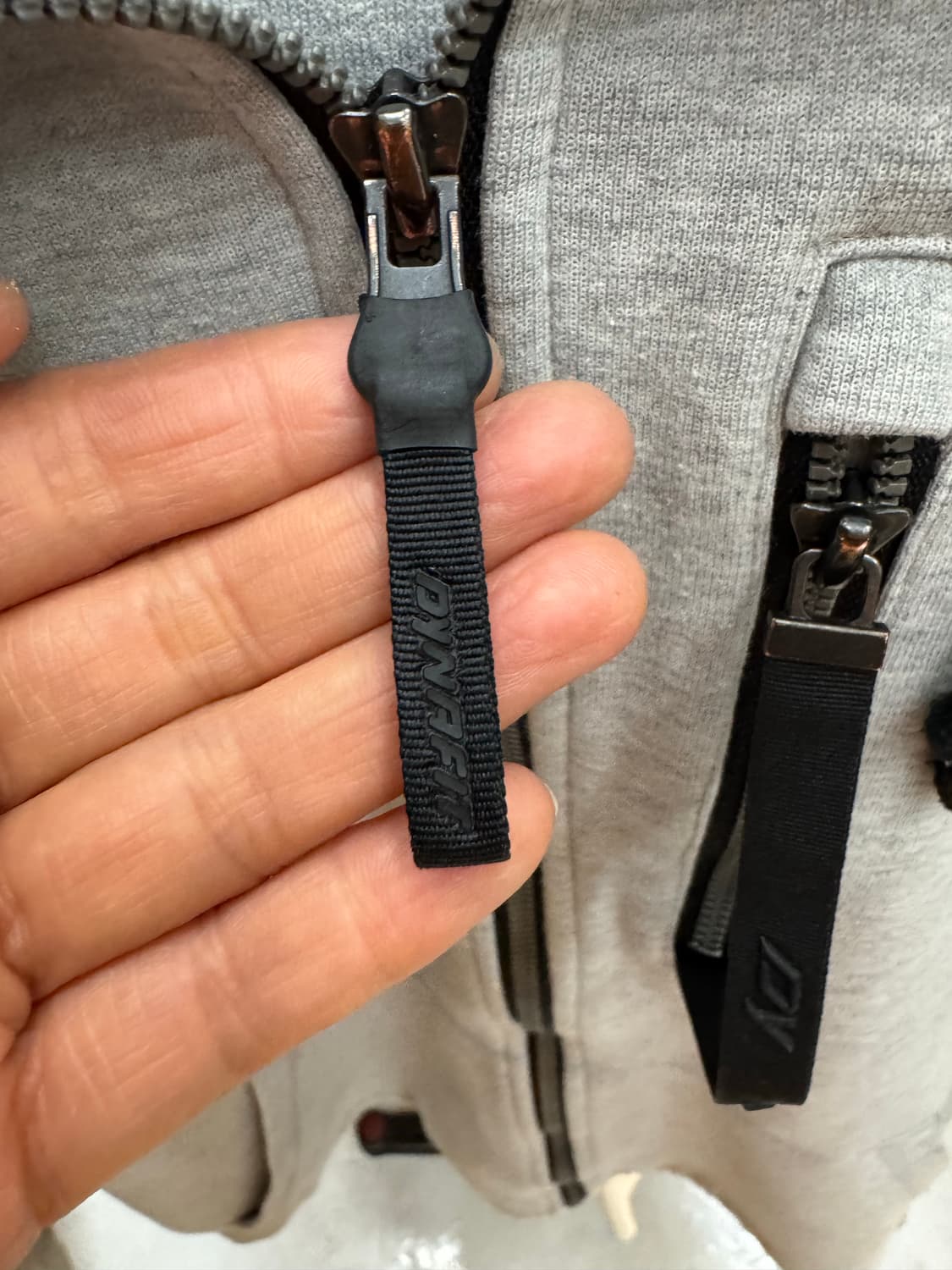 DYNAFIT 다이나핏 테크 집업 후드 (라이트 그레이) 상품이미지5