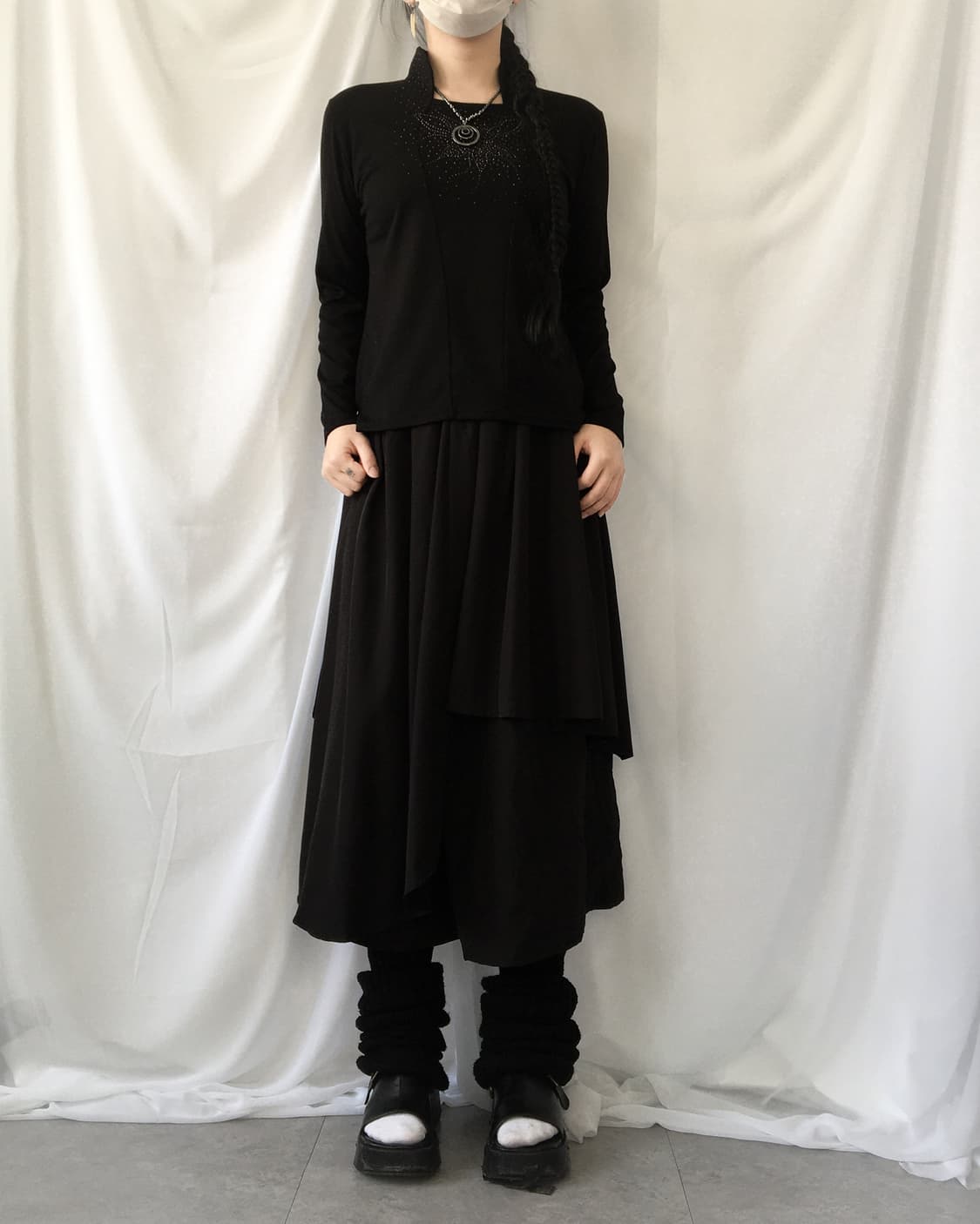 Beads pattern point Chinese mood sleeve 상품이미지5