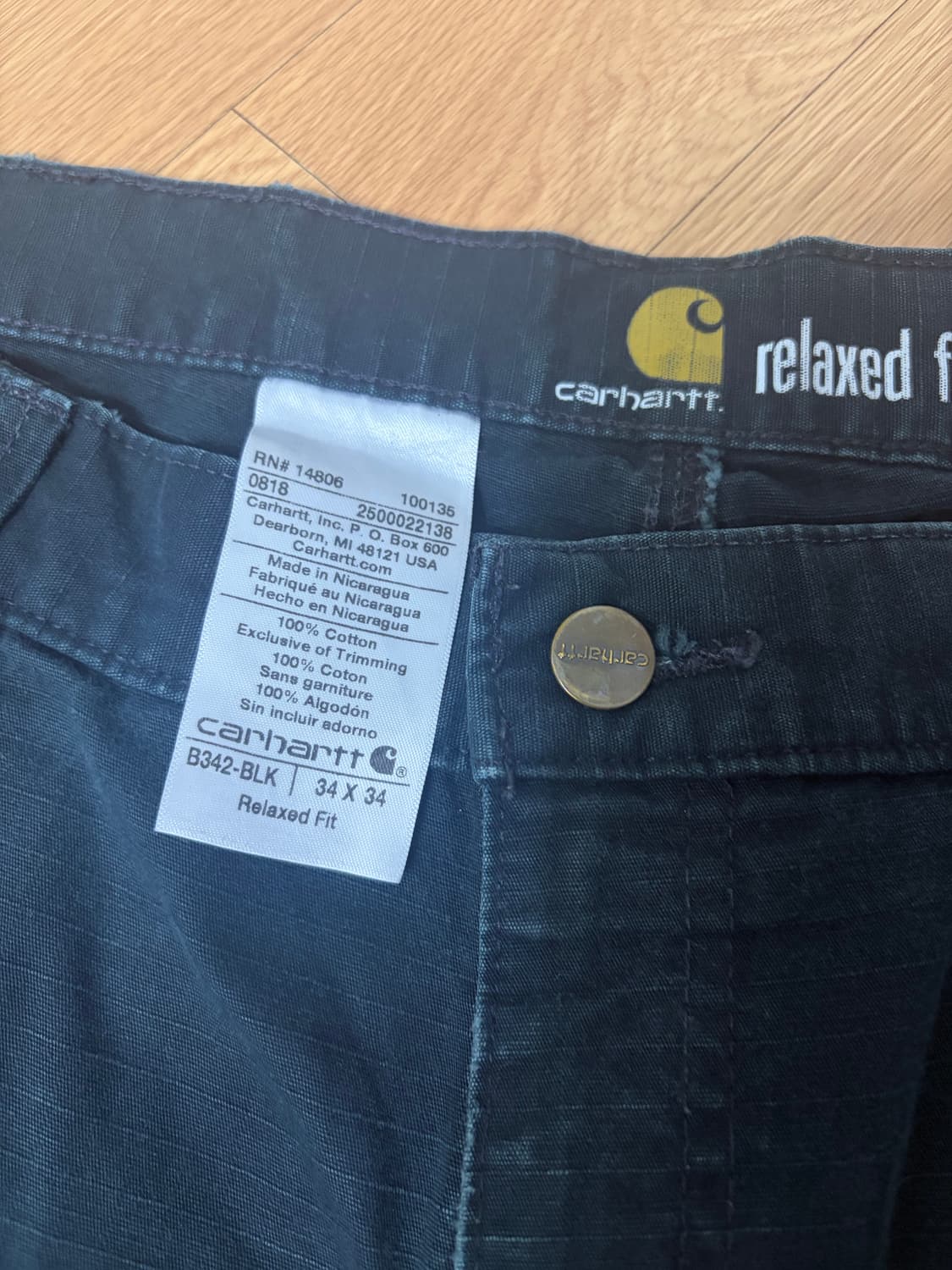 칼하트 립스타카펜터카고34 상품이미지3