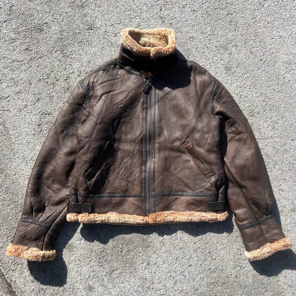 빈티지 B-3 무톤 자켓 상품이미지1