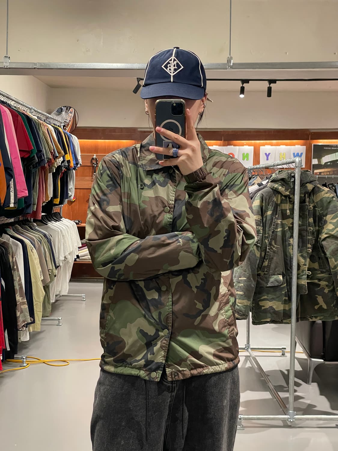 나이키 SB 카모플라주 코치 자켓   상품이미지2