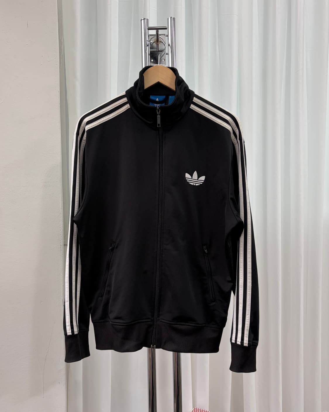 [L]아디다스 구형 파이어버드 블랙 트랙탑 져지 상품이미지3