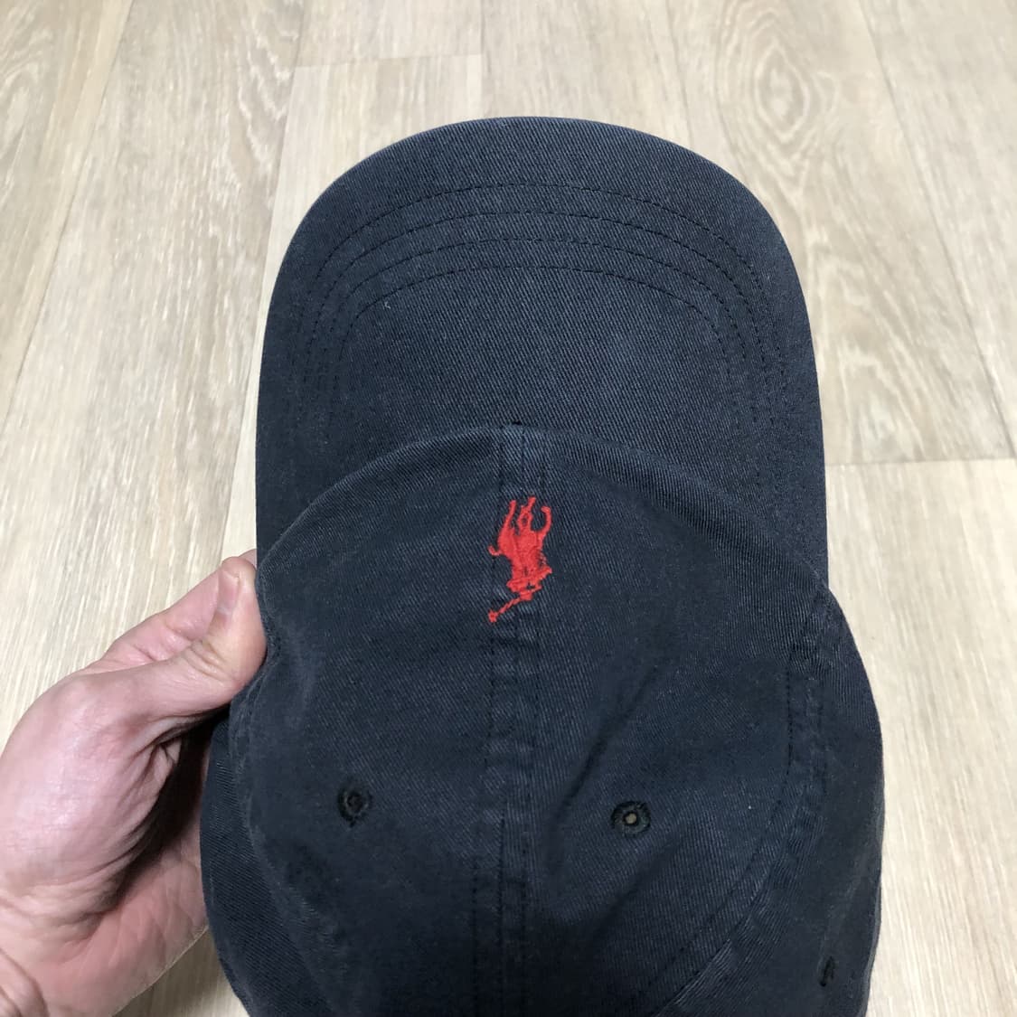 (ONE SIZE) 90's 폴로 랄프로렌 POLO 레더 스트랩 볼캡 상품이미지10