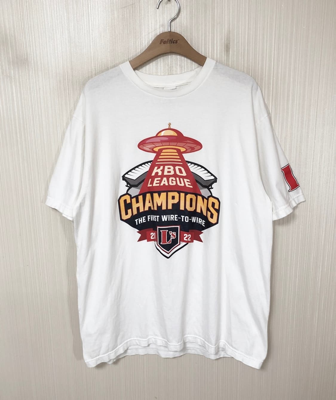 KBO 2022 SSG랜더스 우승티셔츠 XXL 상품이미지2