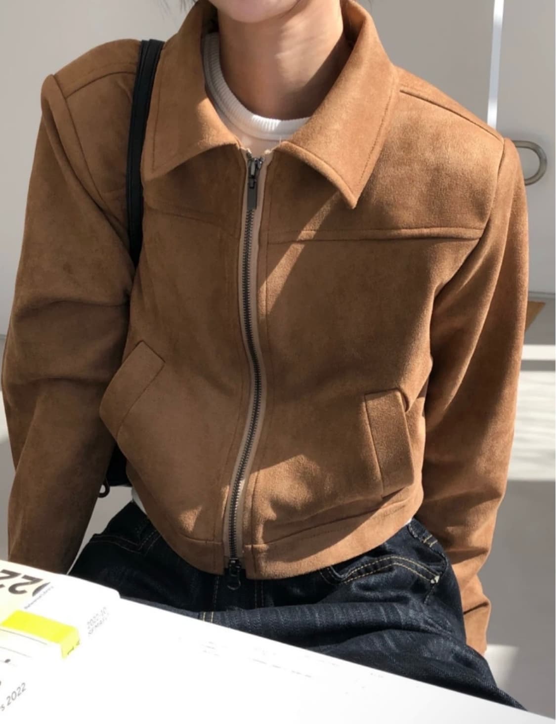 slo 슬로 스웨이드 자켓 상품이미지3