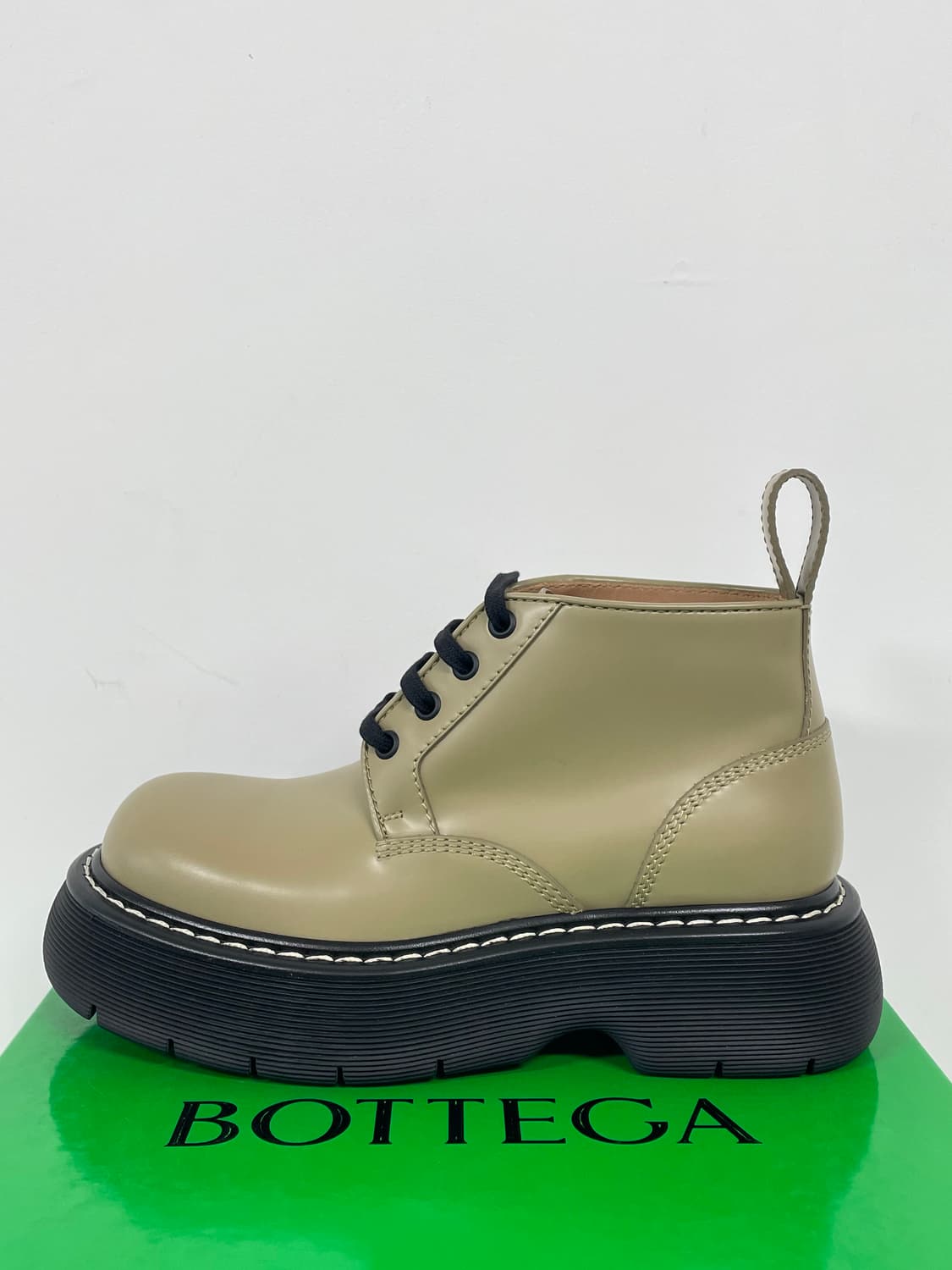 새상품 보테가 베네타 바운스 앵클 부츠 올 스파이스 36.5 사이즈 상품이미지7