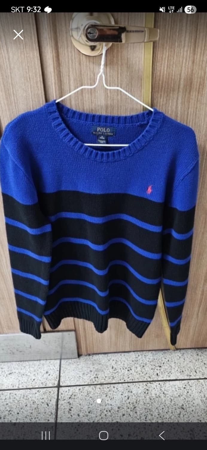 폴로 로얄블루 니트 상품이미지1