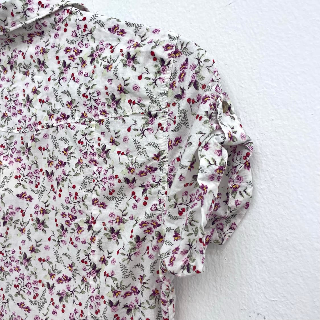 flower pockets shirts 상품이미지4
