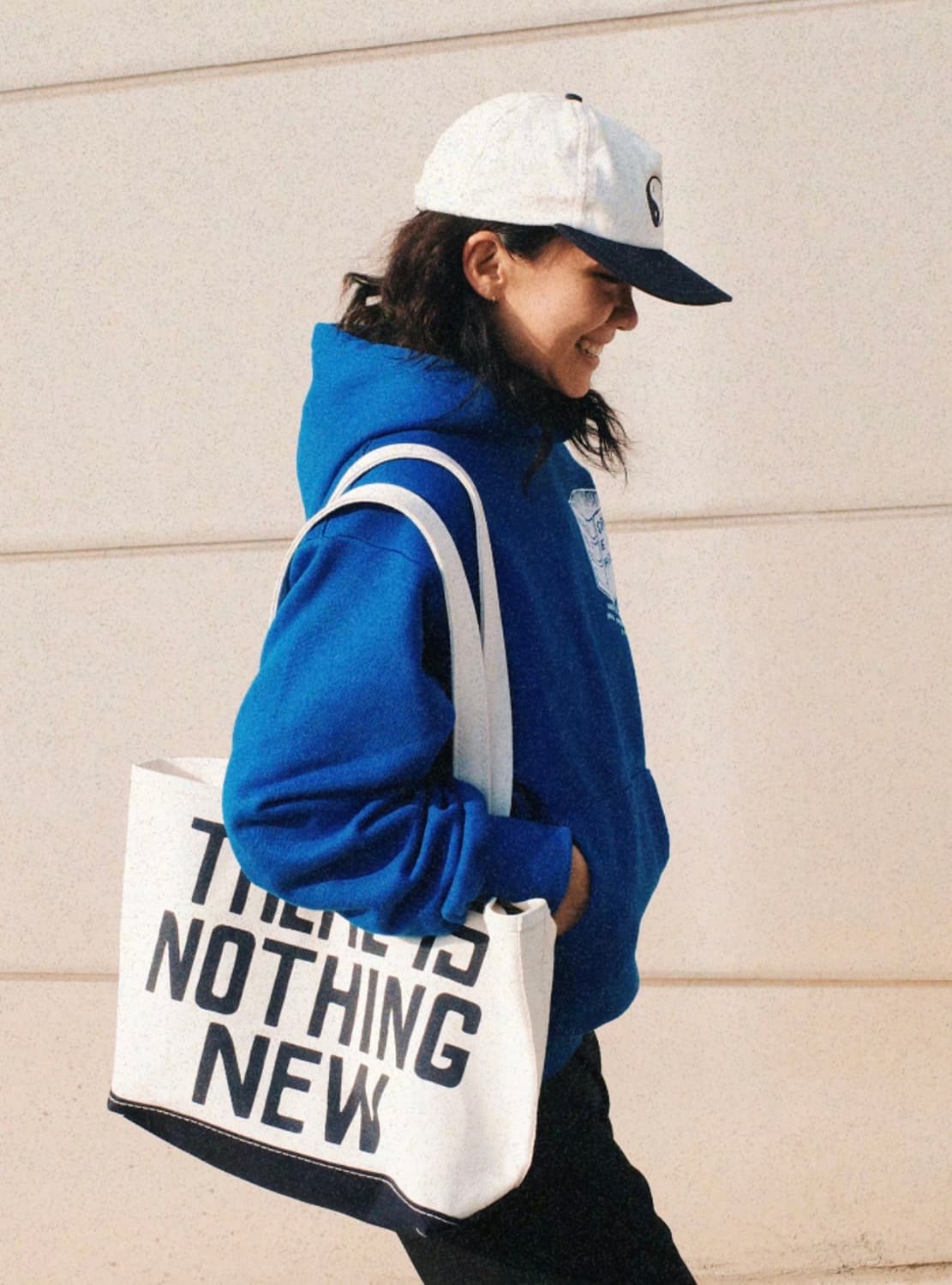 컬렉트피시스 THERE IS NOTHING NEW 토트백 상품이미지6