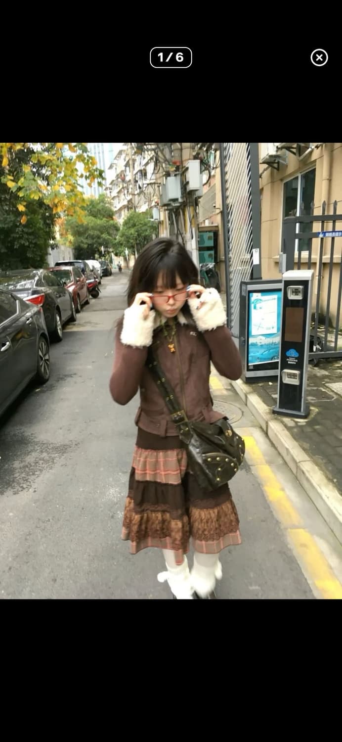 선착1명 일본 히메 라떼 모리걸 랜박 갸루 일본 교복 스포티 빈티지 랜박 상품이미지1