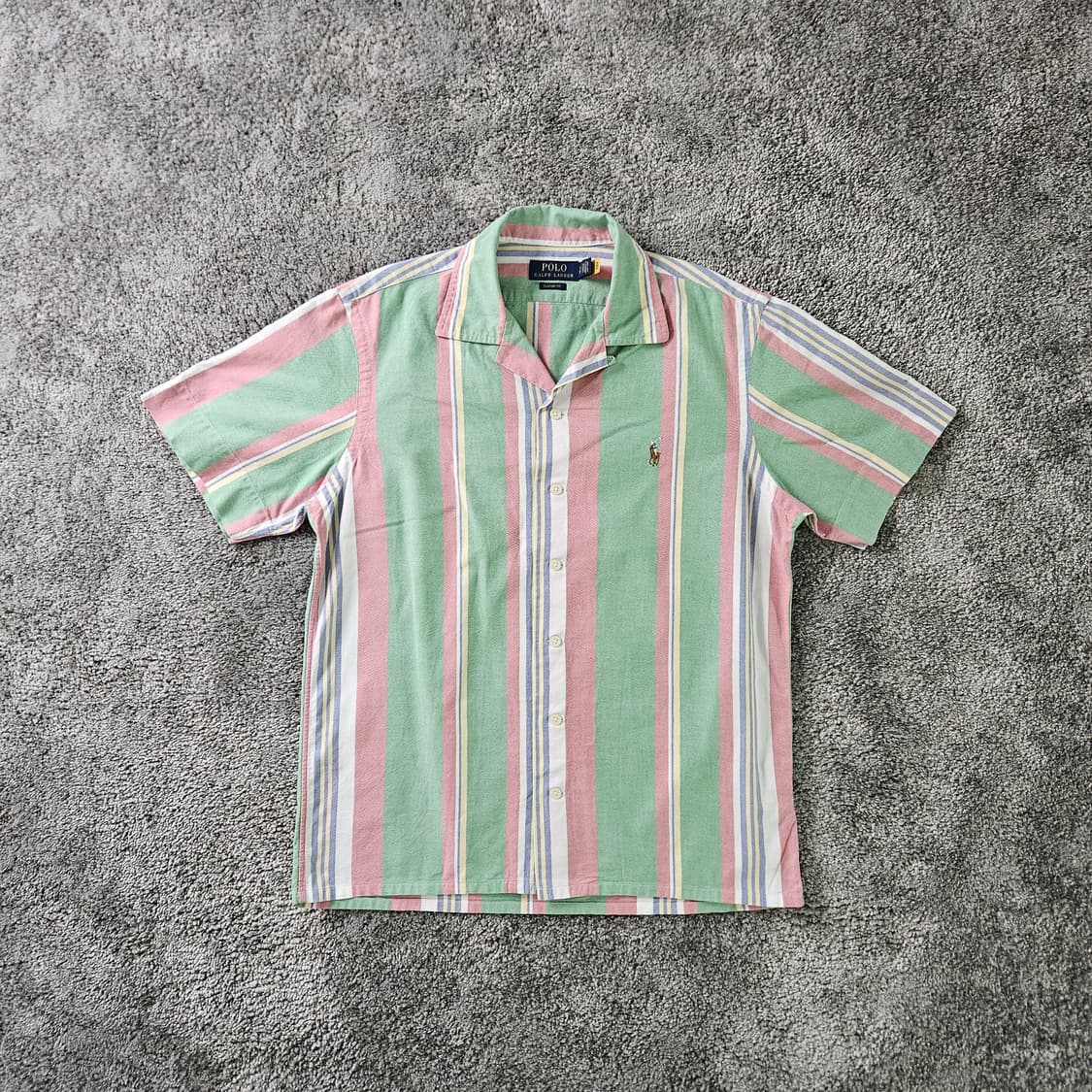 [무료배송] POLO RALPH LAUREN 스트라이프 반팔 셔츠 상품이미지1