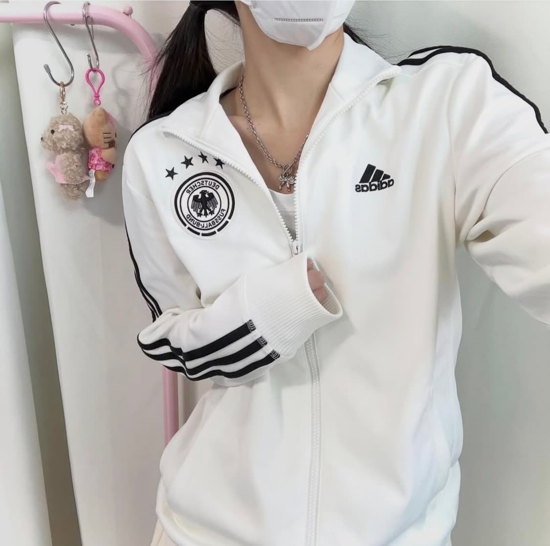 아디다스 독일 흰검 져지 상품이미지2