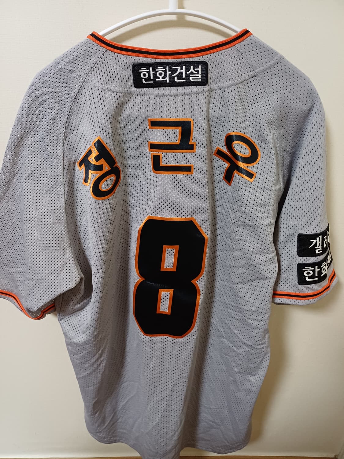 한화이글스 2019 원정 유니폼 정근우  상품이미지5