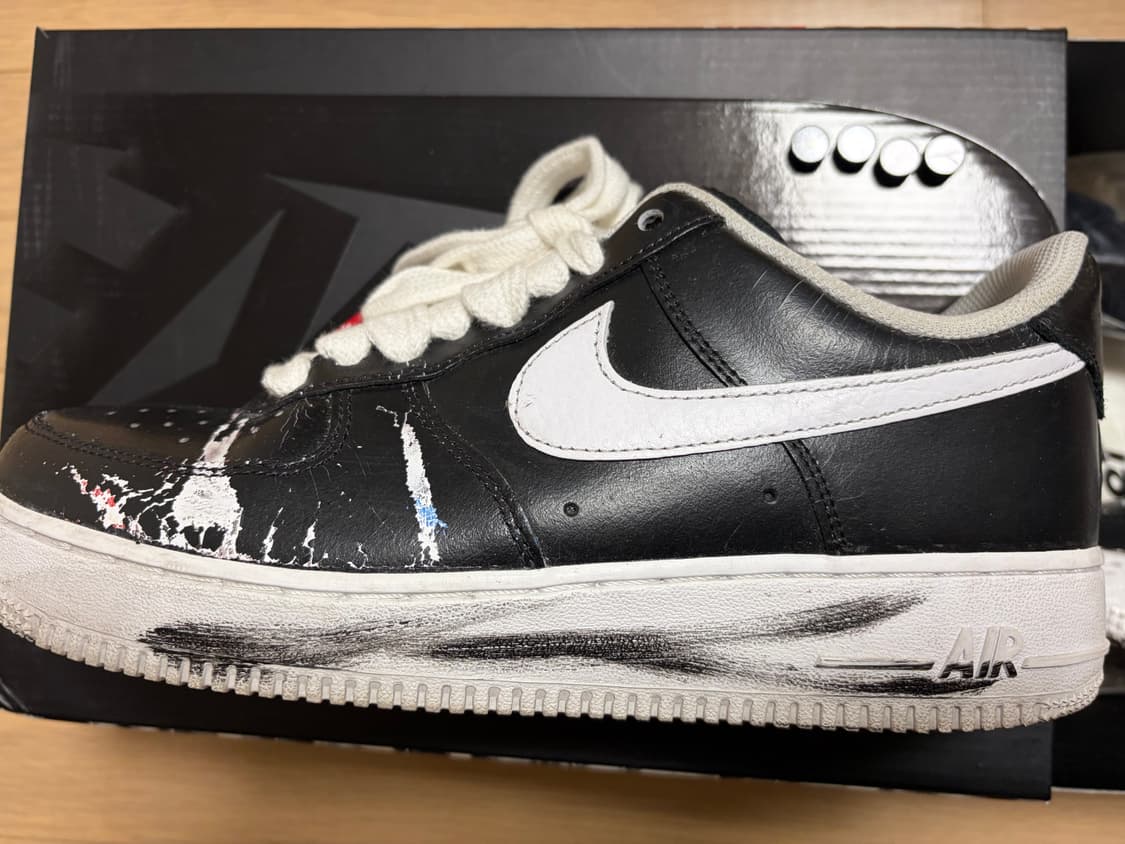 [270]나이키x피스마이너스원 에어포스 og 검흰 급처(gd 피마원포스) 상품이미지5