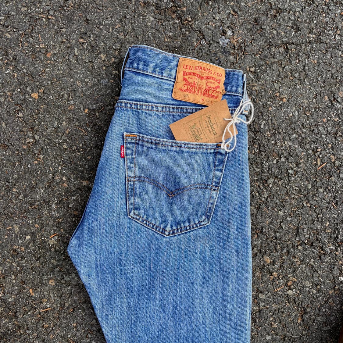 리바이스 501 스트레이트 데님 (32)   상품이미지4