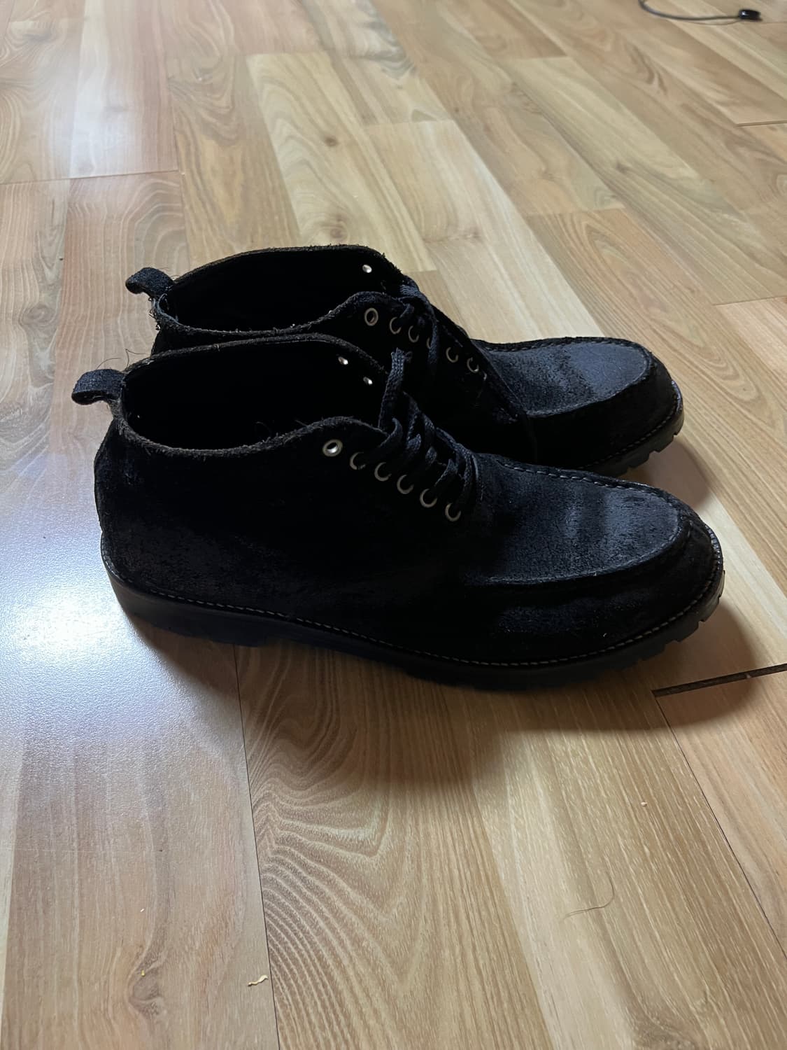 꼼데가르송 옴므 번아웃 빈티지 6홀 부츠 판매 상품이미지8