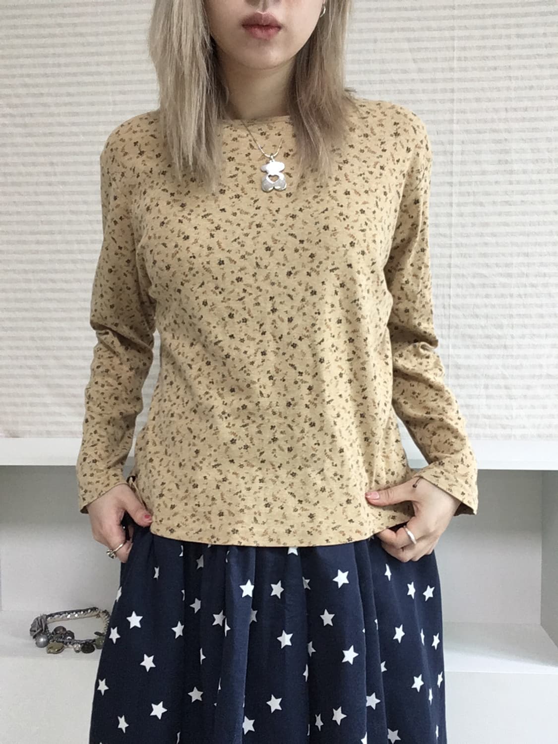 jpn vintage mori floral long sleeve 상품이미지1