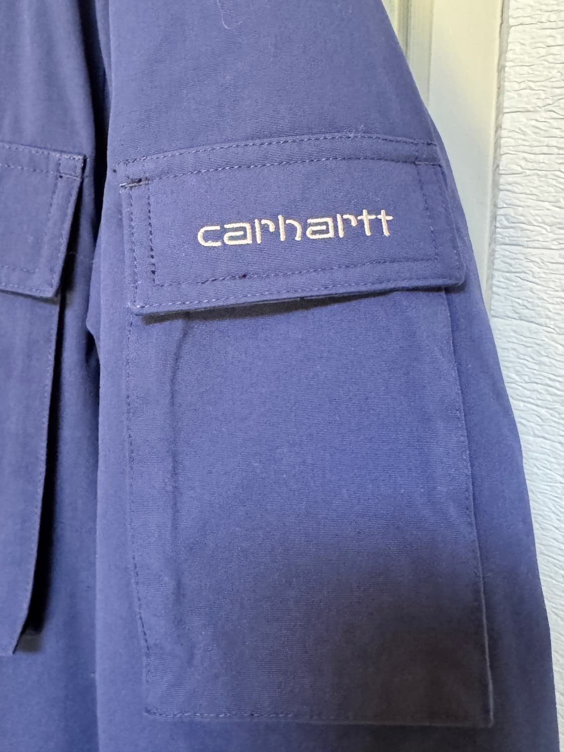 칼하트 WIP 베링 파카 II 네이비 M 상품이미지9