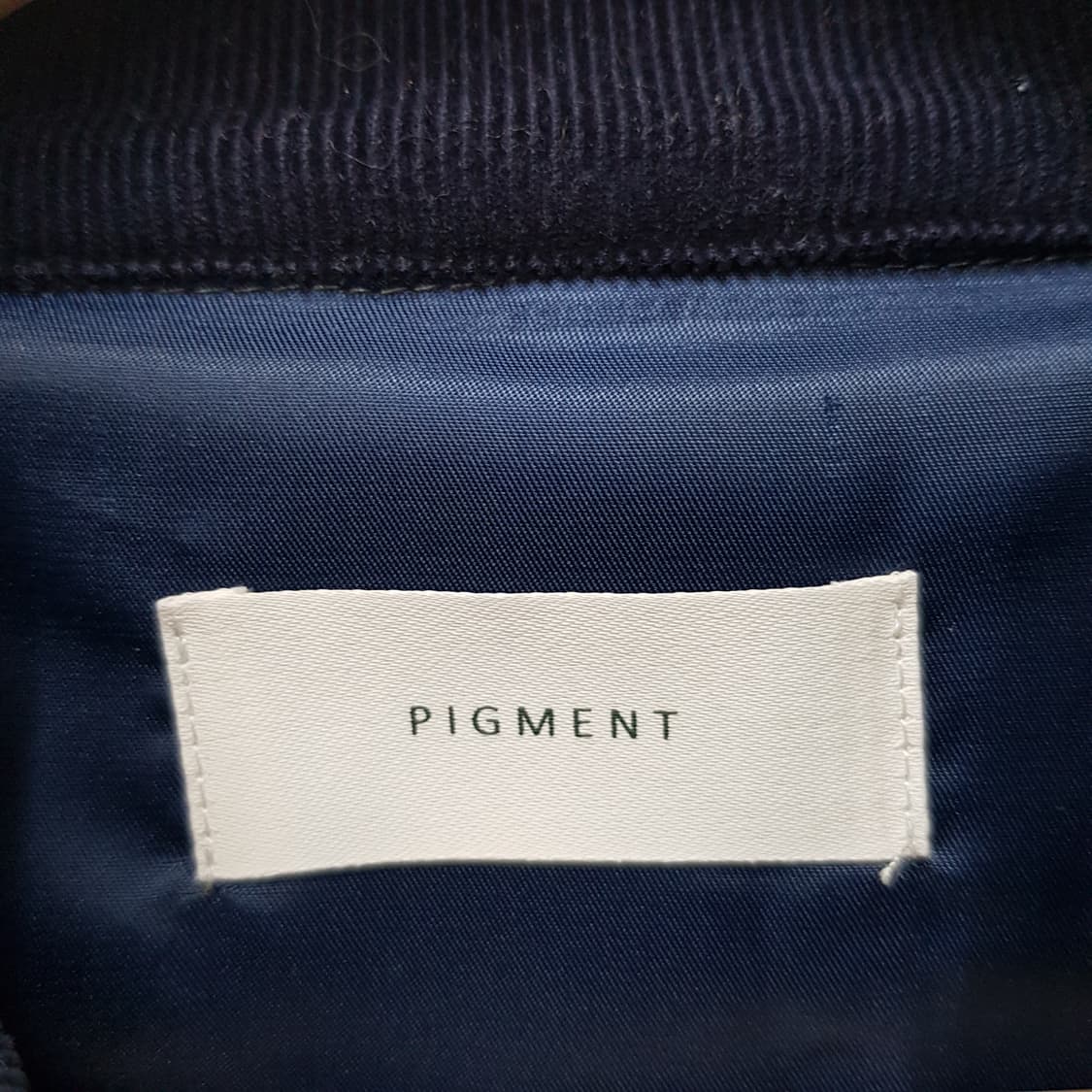 피그먼트 코듀로이 집업 점퍼 F사이즈 상품이미지3