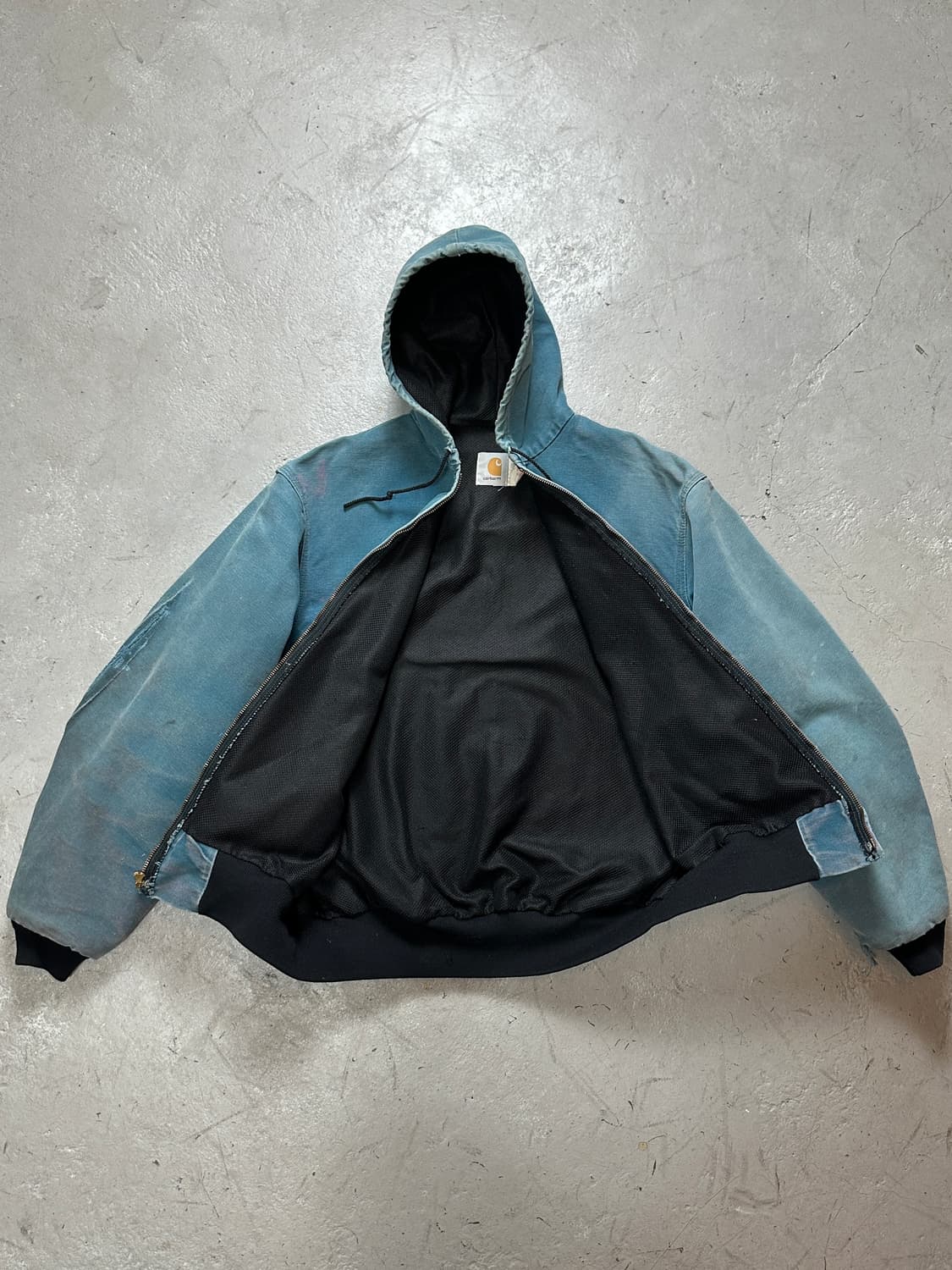 90's OG USA 칼하트 JR455 액티브 자켓 칼하트 아쿠아 상품이미지7