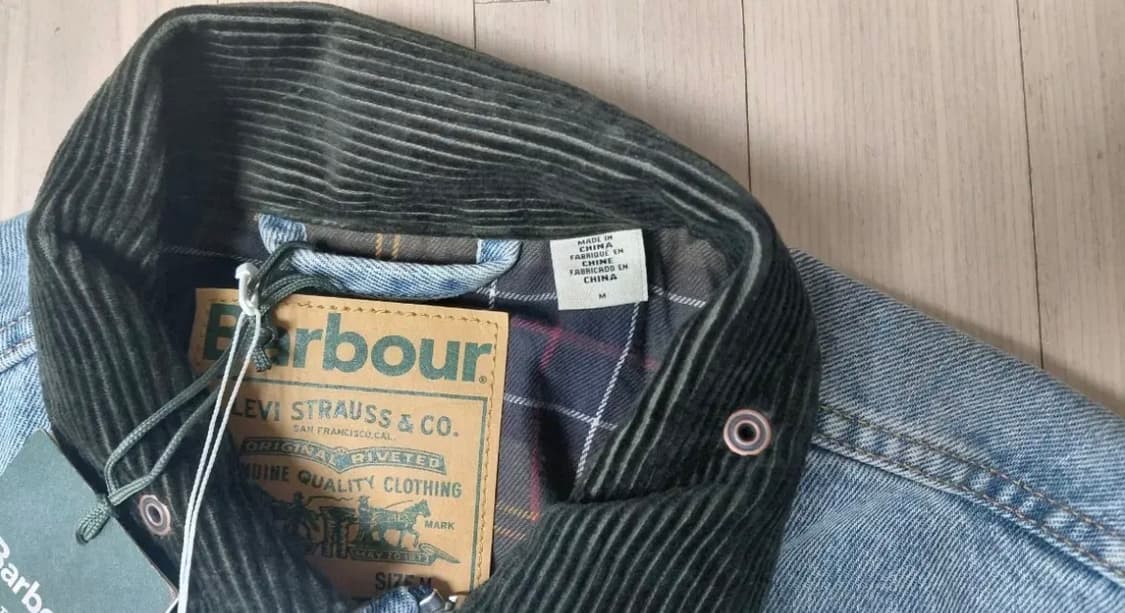 리바이스 바버 타입 2 콜라보 자켓 M사이즈 상품이미지4