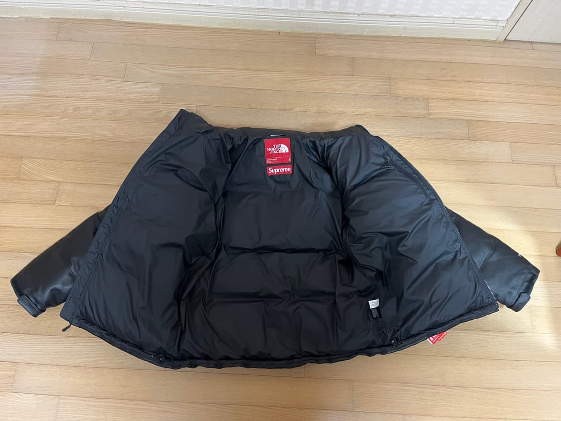 슈프림 노스페이스 레더 눕시 L 상품이미지3