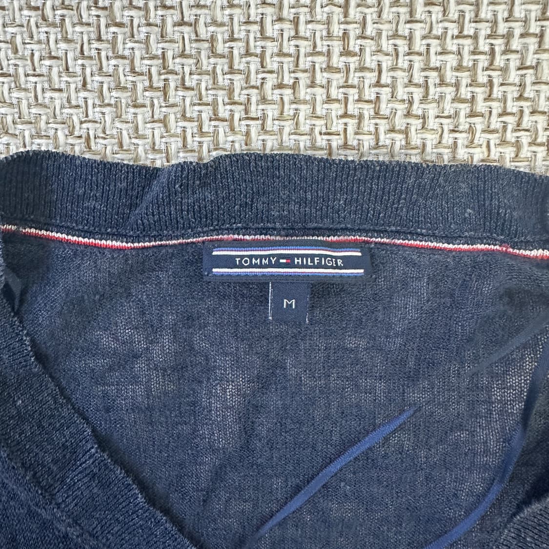 M 타미힐피거 라운드 커튼 가디건 0406D 상품이미지2