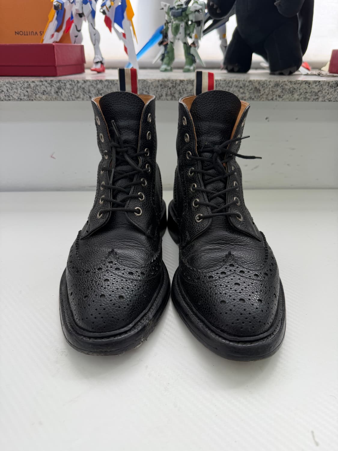 정품) 톰브라운 블랙 윙팁 첼시 부츠 41(260-265) 상품이미지1