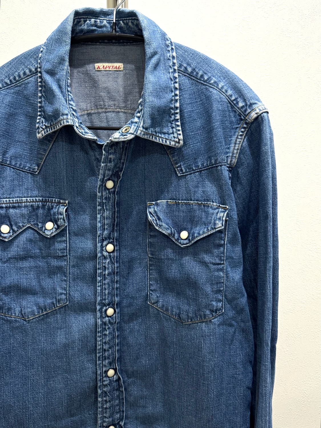캐피탈 웨스턴 데님 셔츠 상품이미지2