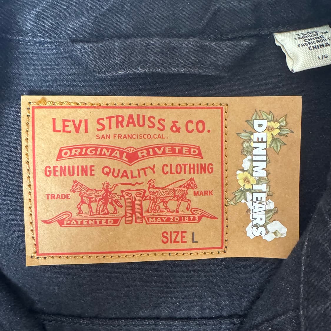데님티어스 리바이스 데님자켓 L 새상품 상품이미지2