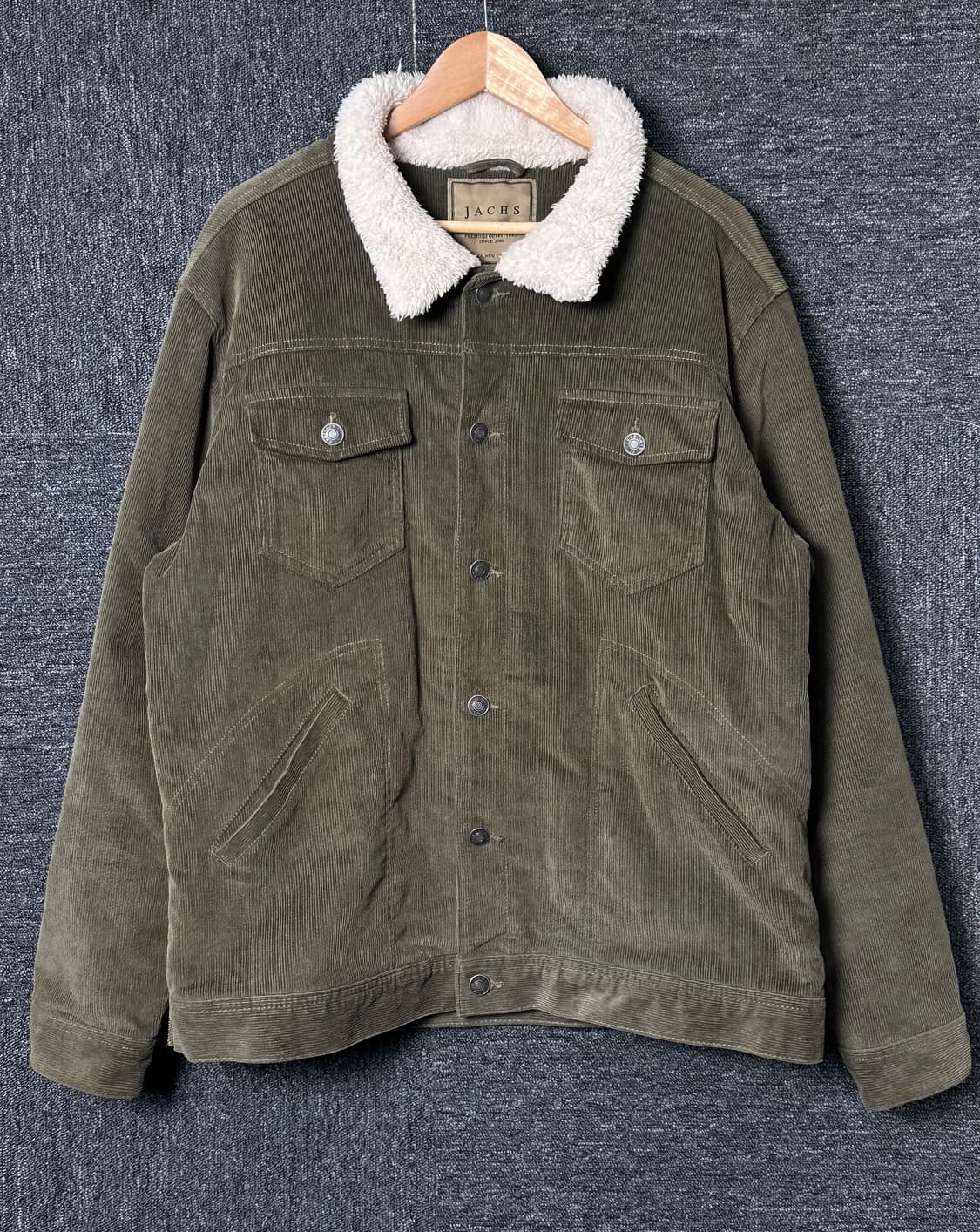 JACHS 코듀로이 양털 자켓 XL 상품이미지1