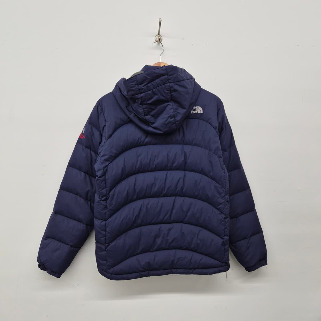 노스페이스 네이비 후드 패딩 자켓 남성 M 상품이미지9